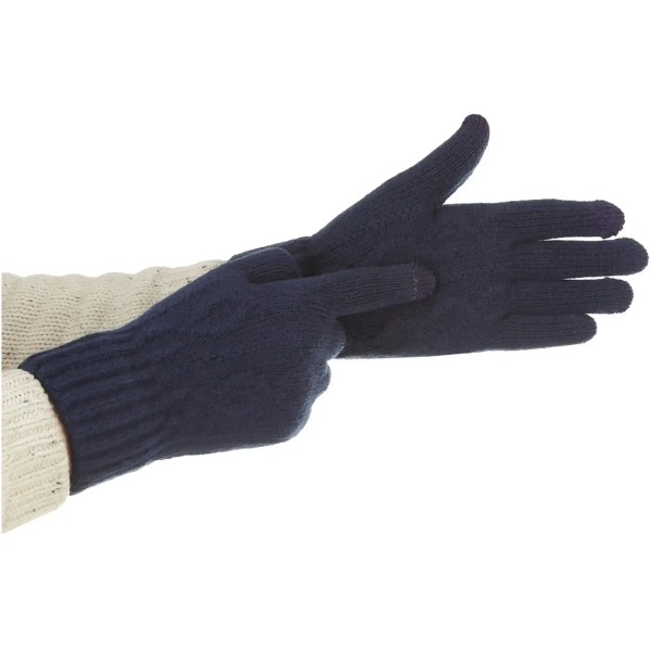 Купити Рукавички для сенсорних екранів з плетінням ArmorStandart Rope Dark Blue (ARM59878) - фото 3