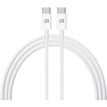 Купить Кабель ArmorStandart ABMLL82 USB-C to USB-C Cable 2m white (ARM63474) - фото 1