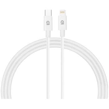 Купити Кабель ArmorStandart AMQGJ2L Lightning to USB-C Cable 1.2m white (ARM64296) - фото 1