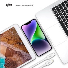 Купити Кабель ArmorStandart AMQGJ2L Lightning to USB-C Cable 1.2m white (ARM64296) - фото 2