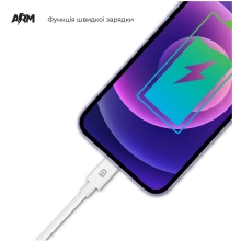 Купити Кабель ArmorStandart AMQGJ2L Lightning to USB-C Cable 1.2m white (ARM64296) - фото 4