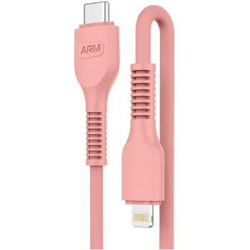 Купити Кабель ArmorStandart AR88 Type-C to Lightning 3A 1m Peach (ARM65289) - фото 1