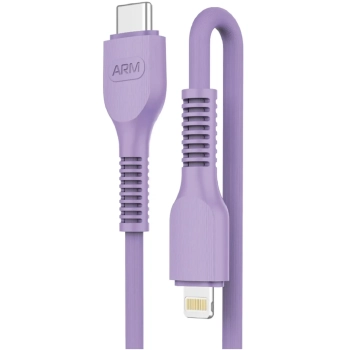 Купити Кабель ArmorStandart AR88 Type-C to Lightning 3A 1m Purple (ARM65290) - фото 1
