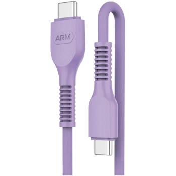 Купить Кабель ArmorStandart AR88 Type-C to Type-C 3A 1m Purple (ARM65291) - фото 1