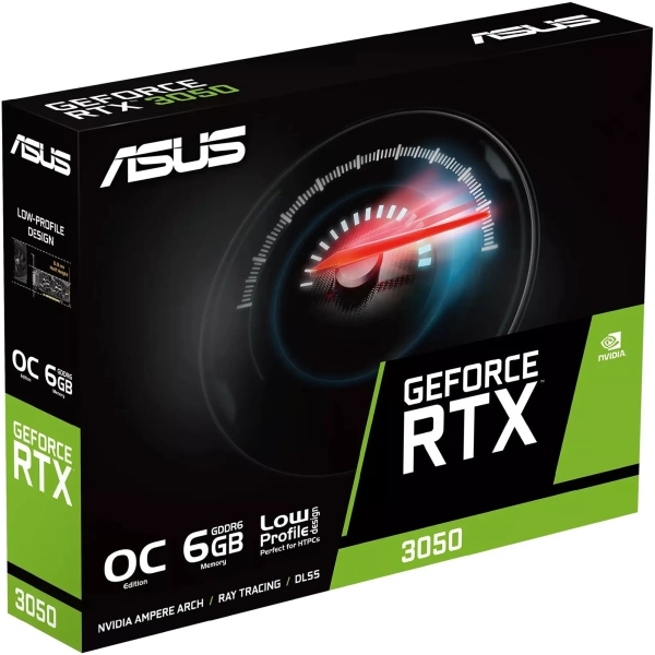 Купити Відеокарта ASUS Nvidia GeForce RTX 3050 LP BRK OC 6GB - фото 7