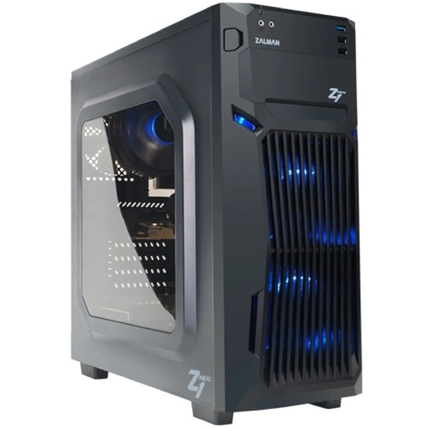 Купить Уценка корпус Zalman Z1 NEO Black (2080916413A01784) - фото 2