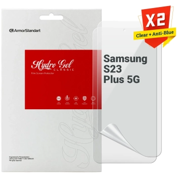 Купити Набір гідрогелевих плівок ArmorStandart Clear + Anti-Blue для Samsung S23 Plus 5G (ARM66837) - фото 1