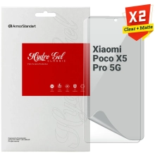 Купить Набор гидрогелевых пленок ArmorStandart Clear + Matte для Xiaomi Poco X5 Pro 5G (ARM66869) - фото 1