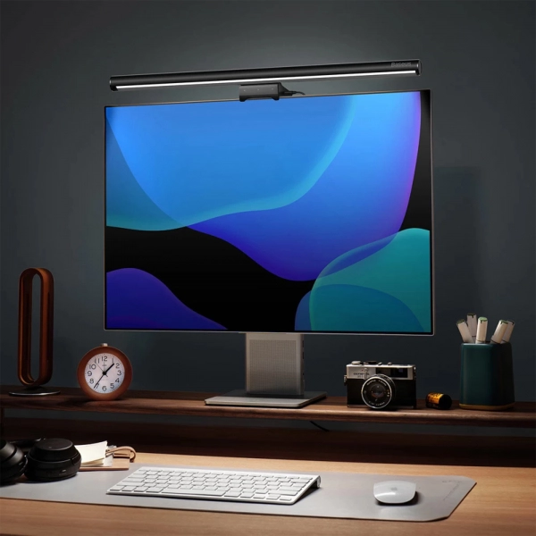 Купить Десктоп-лампа светодиодная Baseus i-wok 2 Series USB Asymmetric Light Source Screen Hanging Light (Youth) Black - фото 8