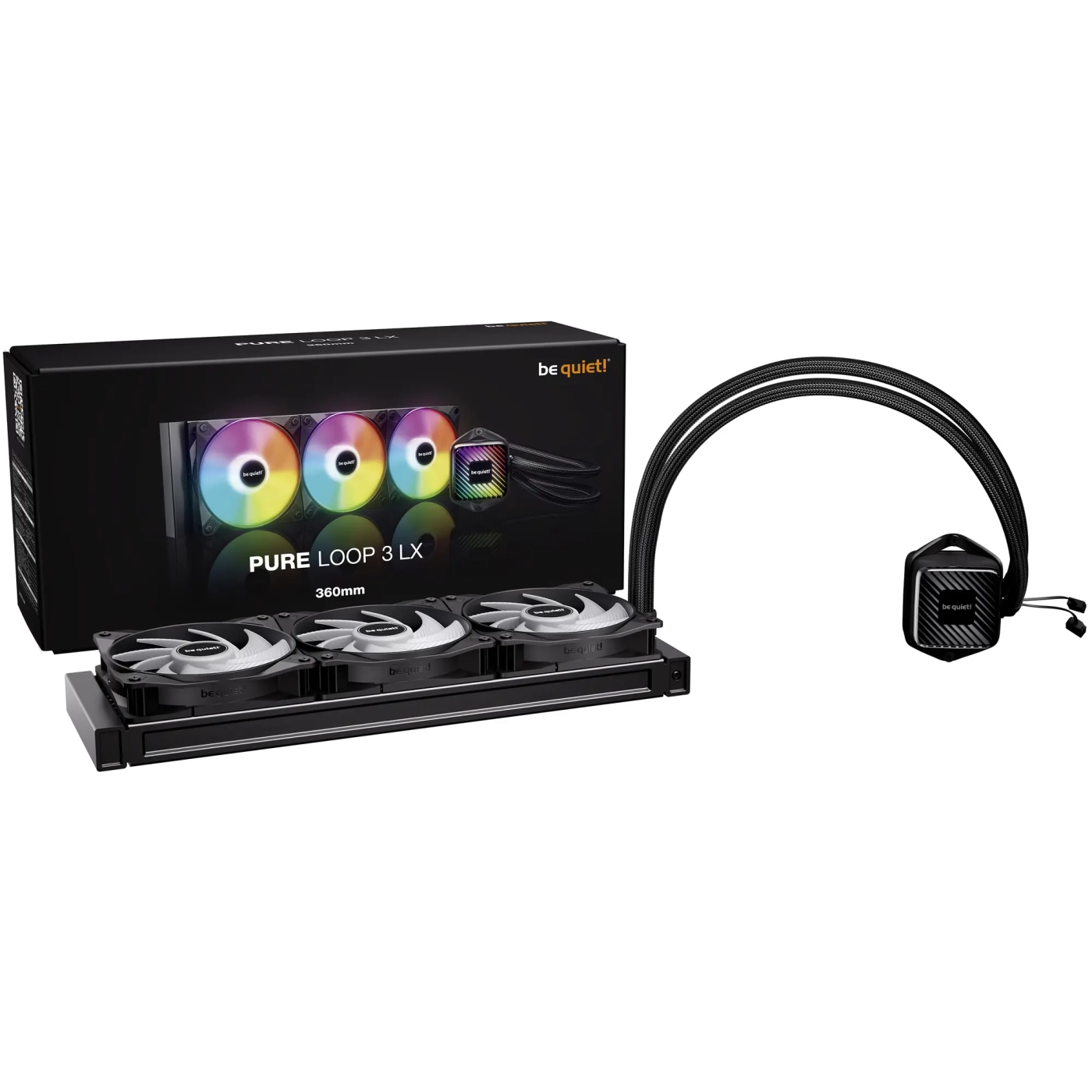 Купити Система рідинного охолодження be quiet! Pure Loop 3 LX 360mm (BW031EU) - фото 4