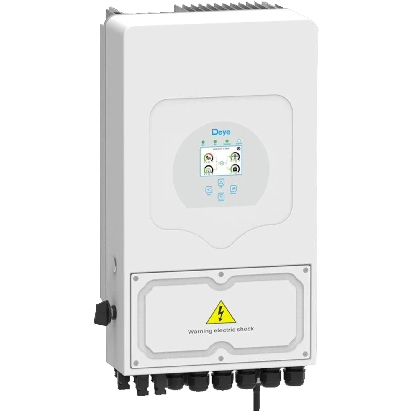 Купити Гібридний інвертор DEYE SUN-6K-SG05LP1-EU-AM2-P 6KW LV-battery 2 MPPT Wi-Fi 220V Однофазний (SUN-6K-SG05LP1-EU-AM2-P) - фото 2