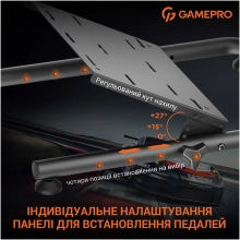 Купити Стенд для кріплення керма, коробки передач та педалей GamePro RS021 Black - фото 11