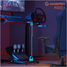 Купити Стенд для кріплення керма, коробки передач та педалей GamePro RS021 Black - фото 16