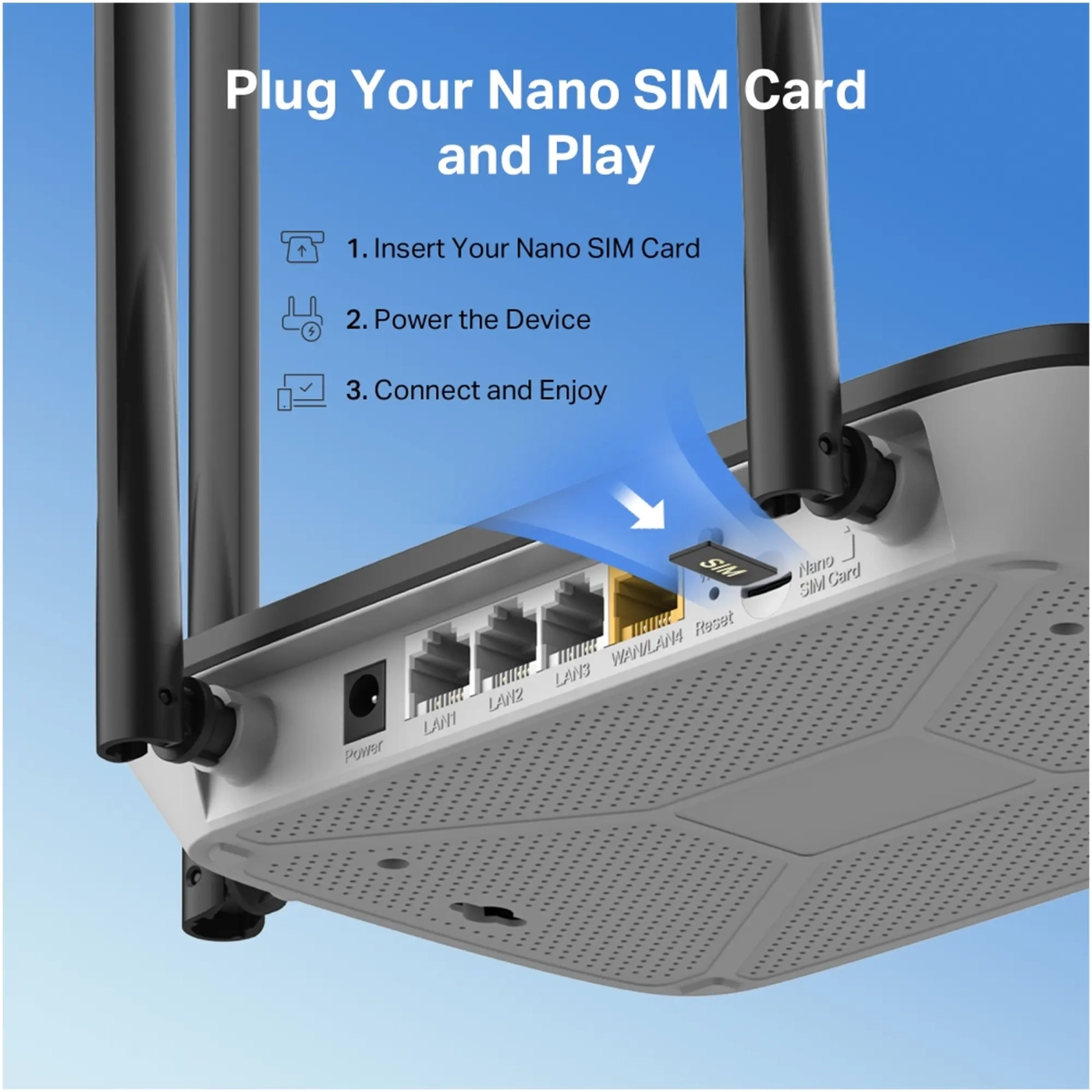 Купить Маршрутизатор Mercusys MB115-4G - фото 6
