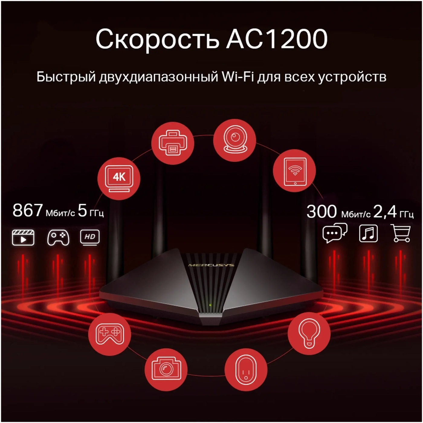 Купить Маршрутизатор Mercusys MR30G - фото 4