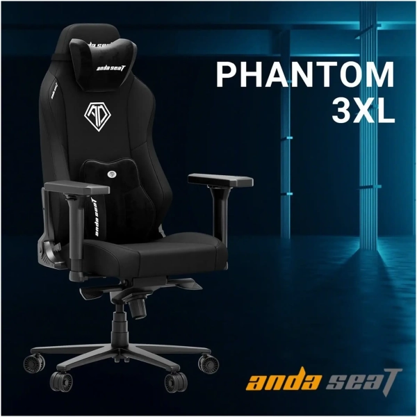 Купить Кресло для геймеров Anda Seat Phantom 3 XL Gray Fabric (AD18XL-52-G-F-G01) - фото 9