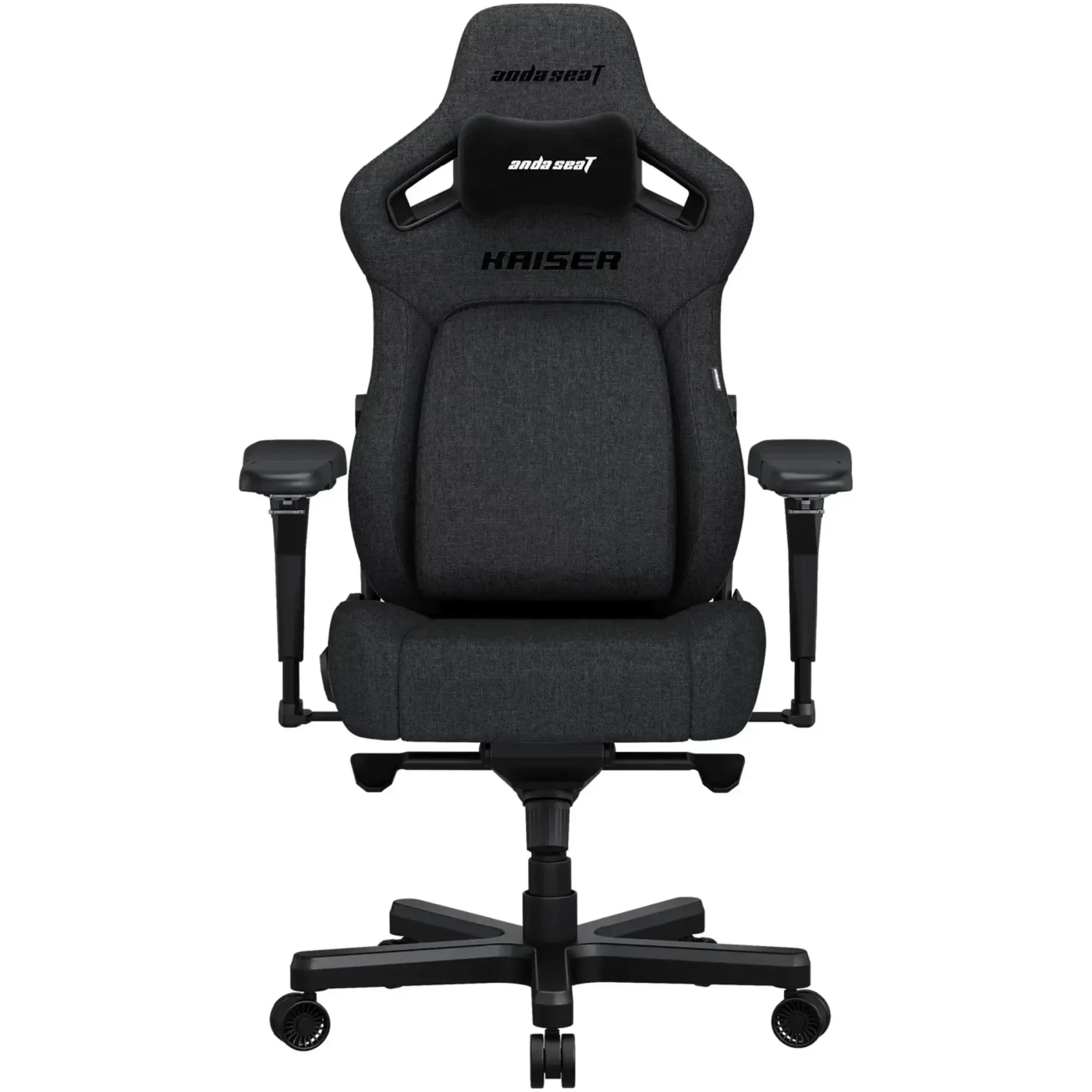 Купити Крісло для геймерів Anda Seat Kaiser 4 V2 Size XL Dark Gray Fabric (AD12YDDC-XLL-20-GB-CF-03) - фото 1