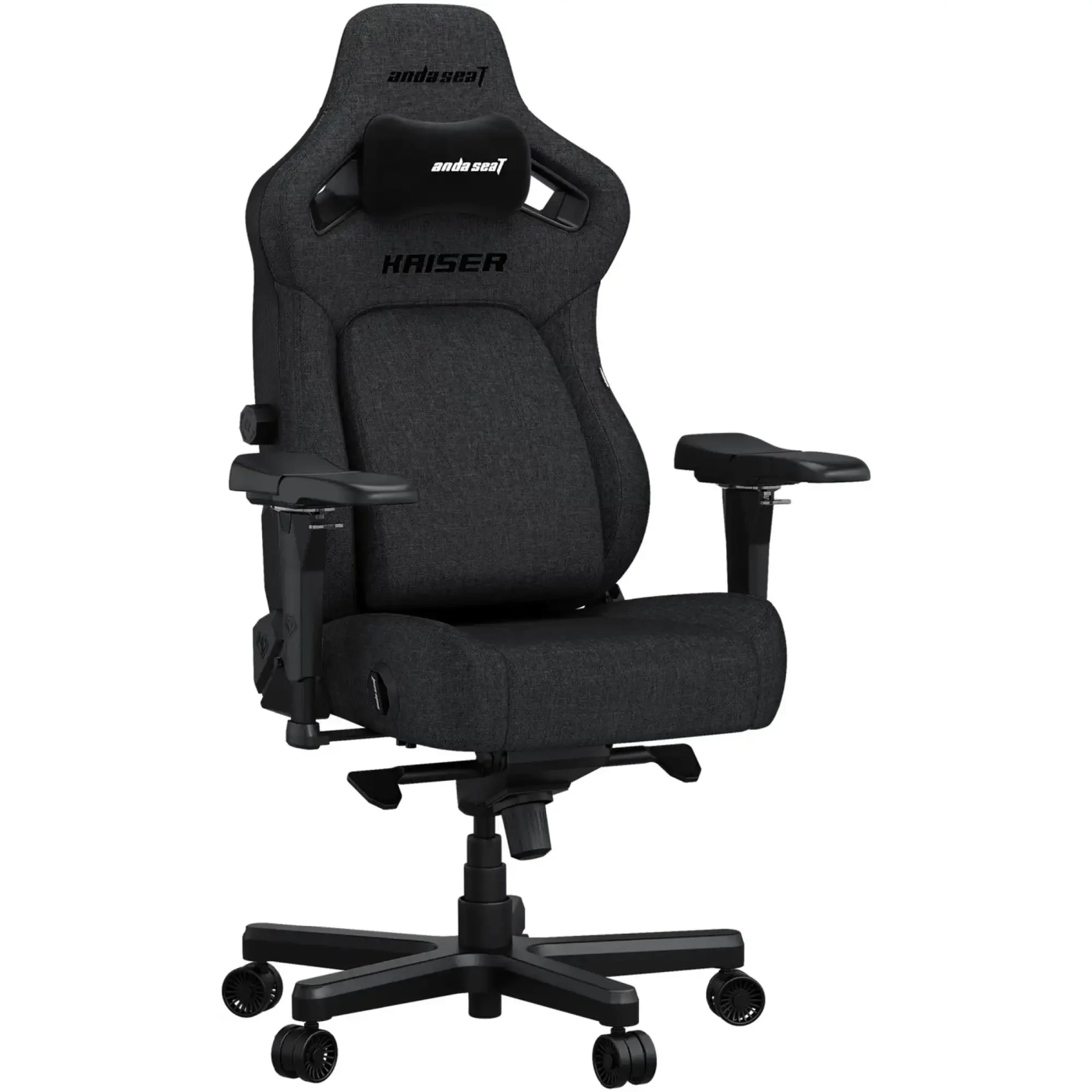 Купити Крісло для геймерів Anda Seat Kaiser 4 V2 Size XL Dark Gray Fabric (AD12YDDC-XLL-20-GB-CF-03) - фото 2