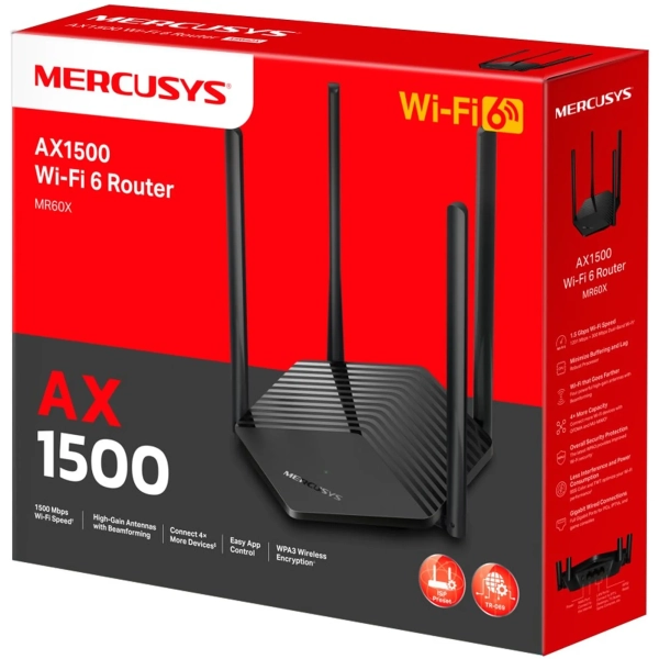 Купить Маршрутизатор Mercusys MR60X - фото 5
