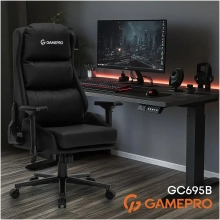 Купити Крісло для геймерів Gamepro GC695B - фото 8