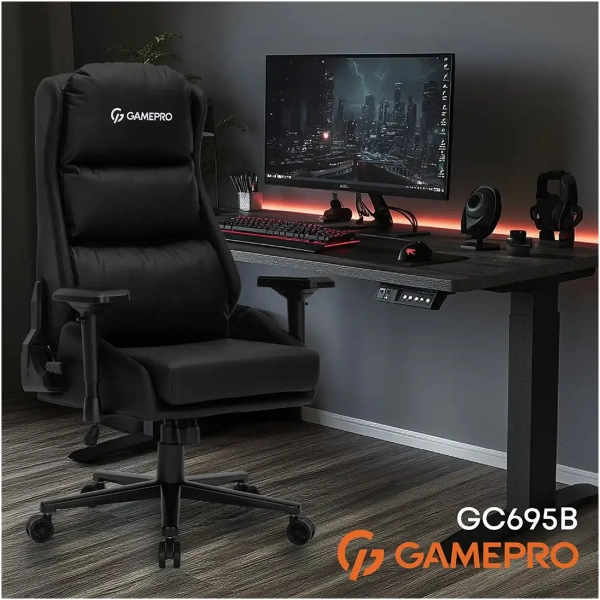 Купити Крісло для геймерів Gamepro GC695B - фото 8