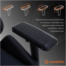 Купити Крісло для геймерів Gamepro GC695B - фото 11