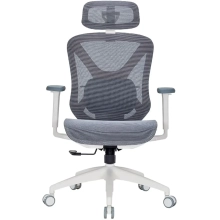 Купити Крісло офісне Officepro Atlas OC630-W-DG-DG White/Dark Gray - фото 1
