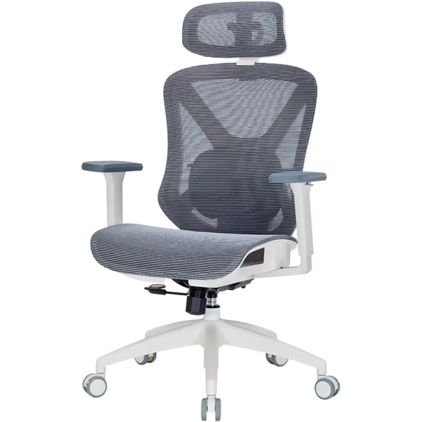 Купити Крісло офісне Officepro Atlas OC630-W-DG-DG White/Dark Gray - фото 3