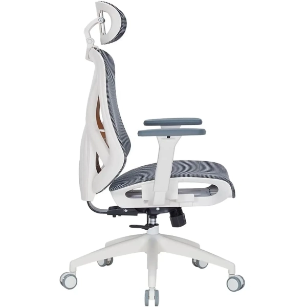 Купити Крісло офісне Officepro Atlas OC630-W-DG-DG White/Dark Gray - фото 5