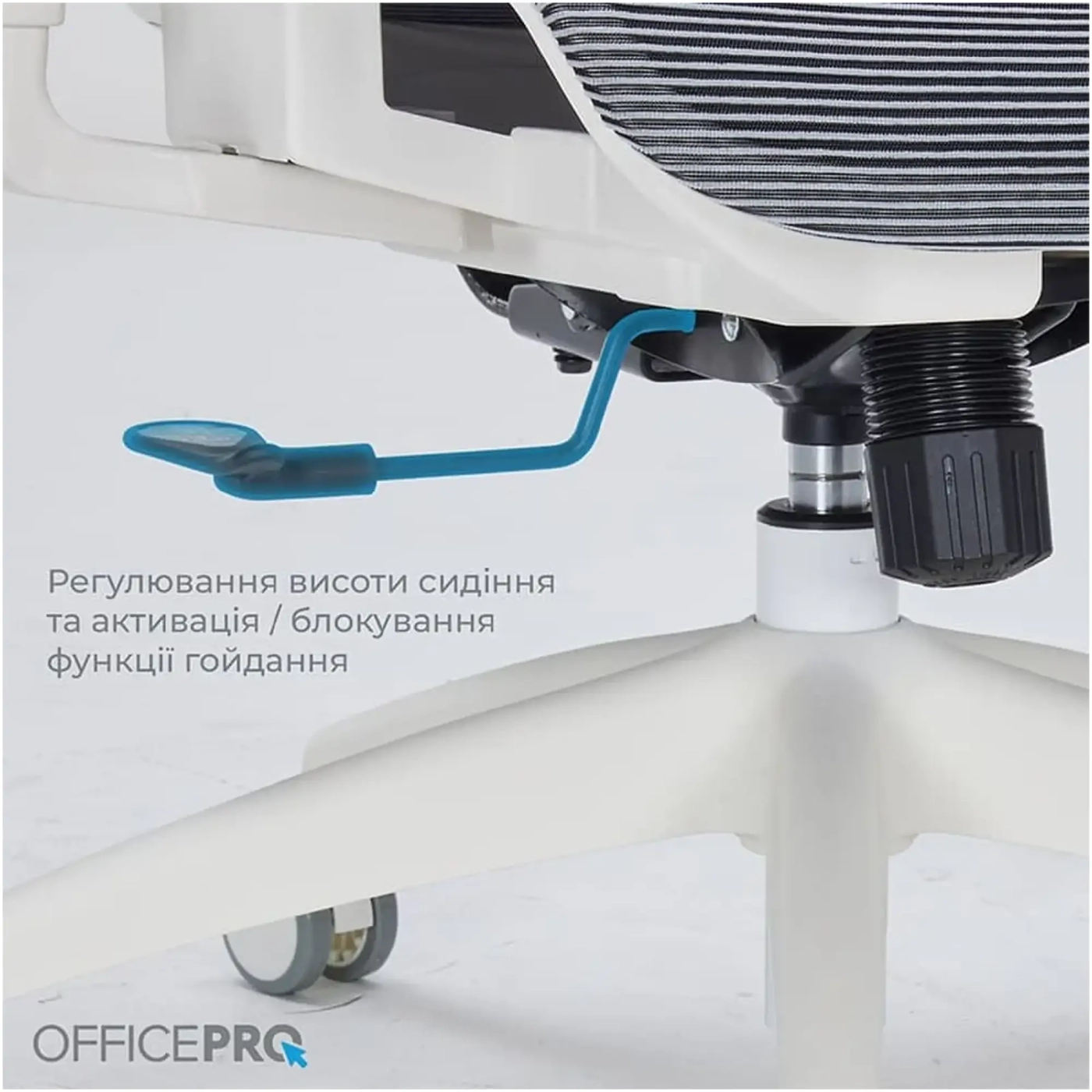 Купити Крісло офісне Officepro Atlas OC630-W-DG-DG White/Dark Gray - фото 14