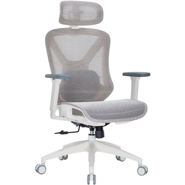 Купити Крісло офісне Officepro Atlas OC630-W-LG-LG White/Light Gray - фото 2