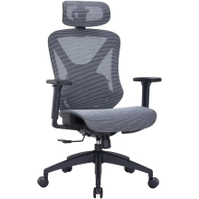 Купити Крісло офісне Officepro AtlasOC630-B-DG-DG Black/Dark Gray - фото 2