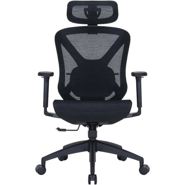 Купити Крісло офісне Officepro Atlas OC630-B-B-B Black - фото 1