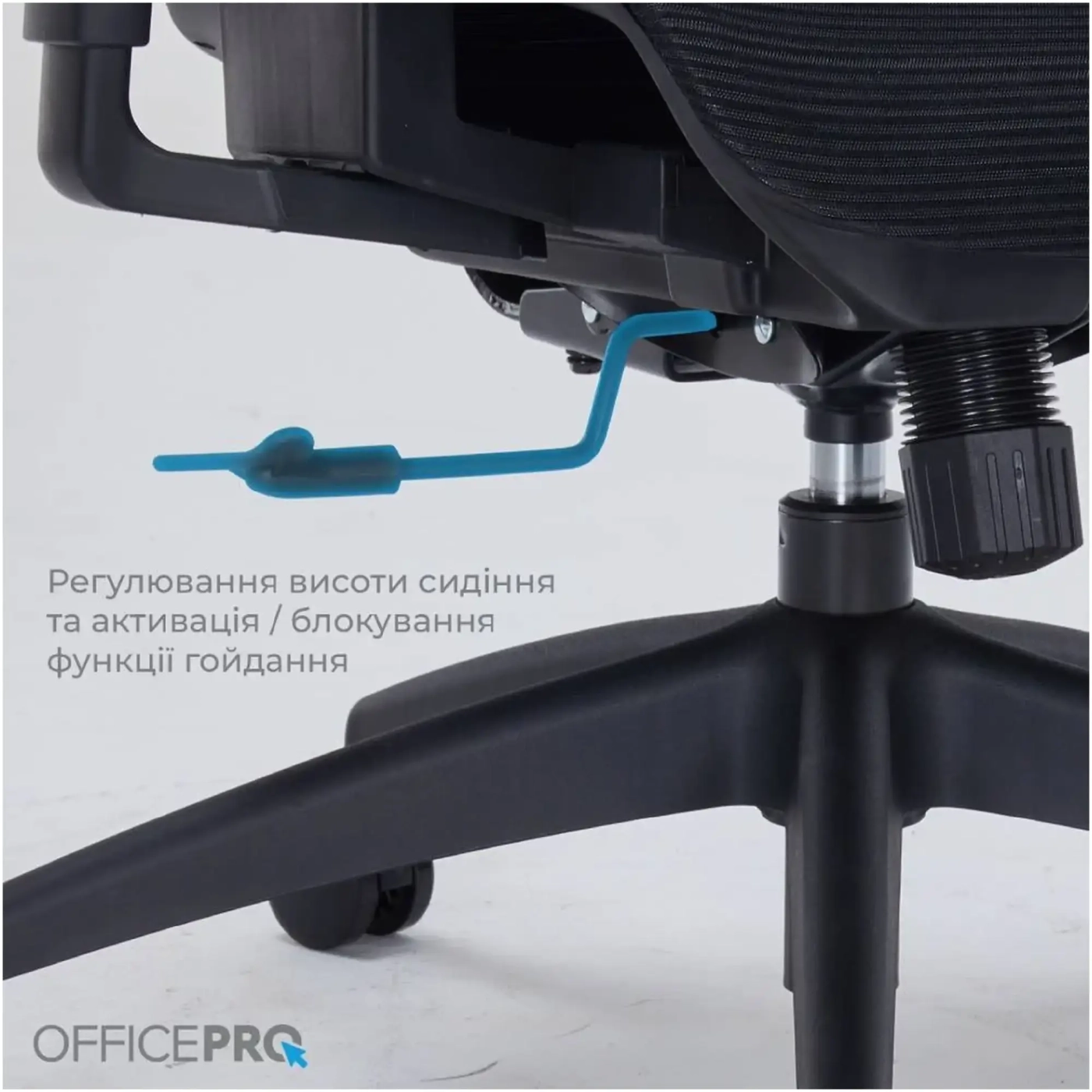 Купити Крісло офісне Officepro Atlas OC630-B-B-B Black - фото 14