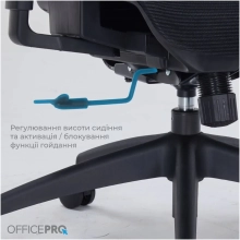 Купити Крісло офісне Officepro Atlas OC630-B-B-B Black - фото 14
