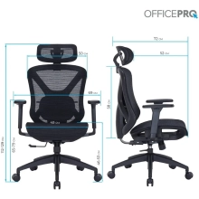 Купити Крісло офісне Officepro Atlas OC630-B-B-B Black - фото 16