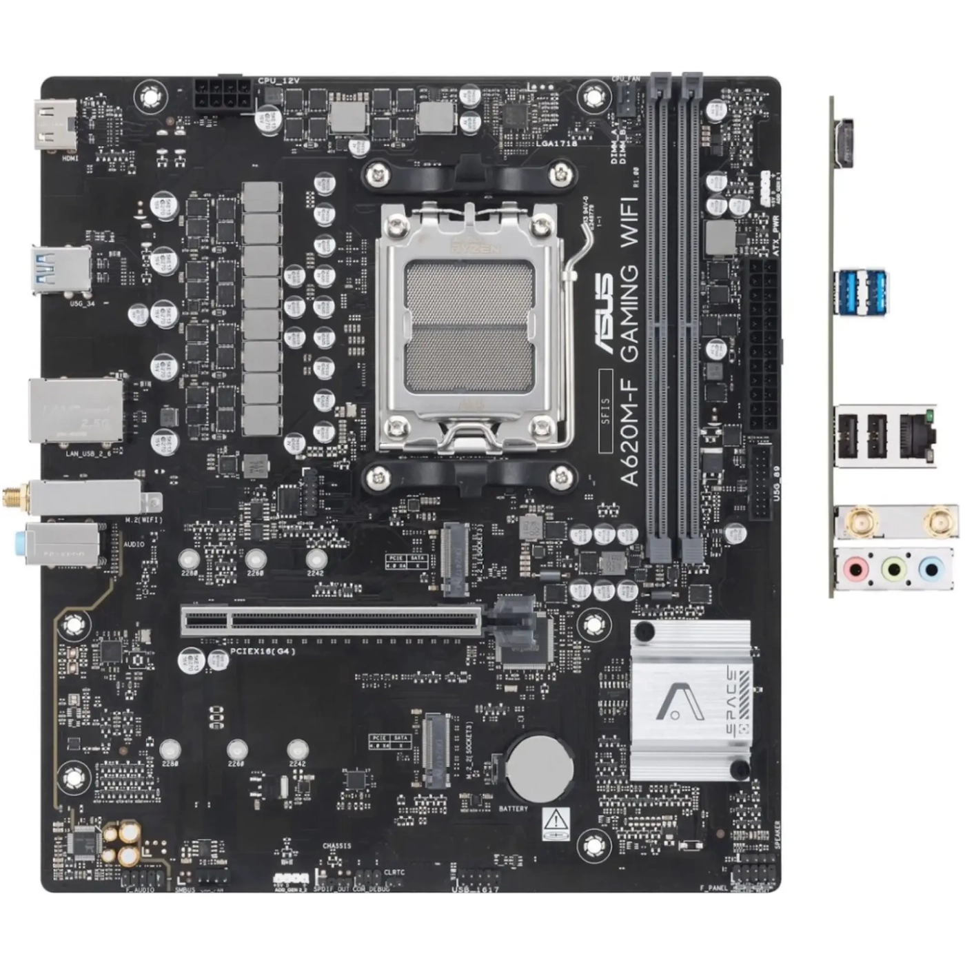 Купити Материнська плата Asus A620M-F Gaming WiFi - фото 1