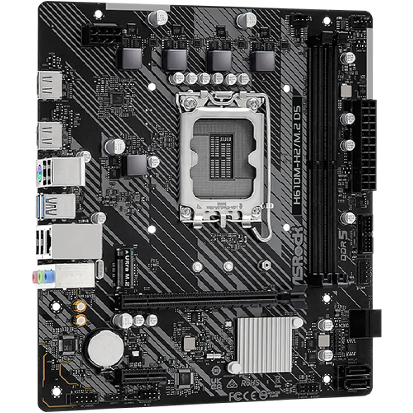 Купити Материнська плата ASRock H610M-H2/M.2+ D5 - фото 2
