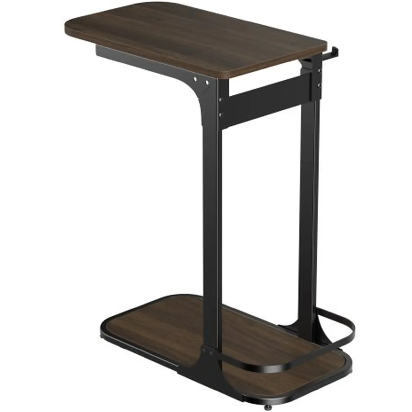 Купити Офісний стіл із тримачем для гарнітур SD137DW Dark Wood/Black - фото 4