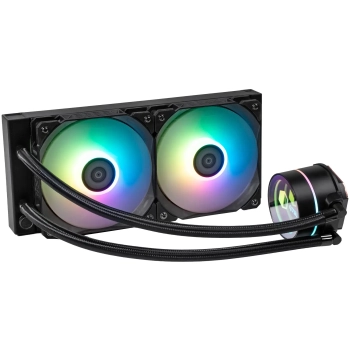 Купити Система рідинного охолодження QUBE ZT-240 Black - фото 1