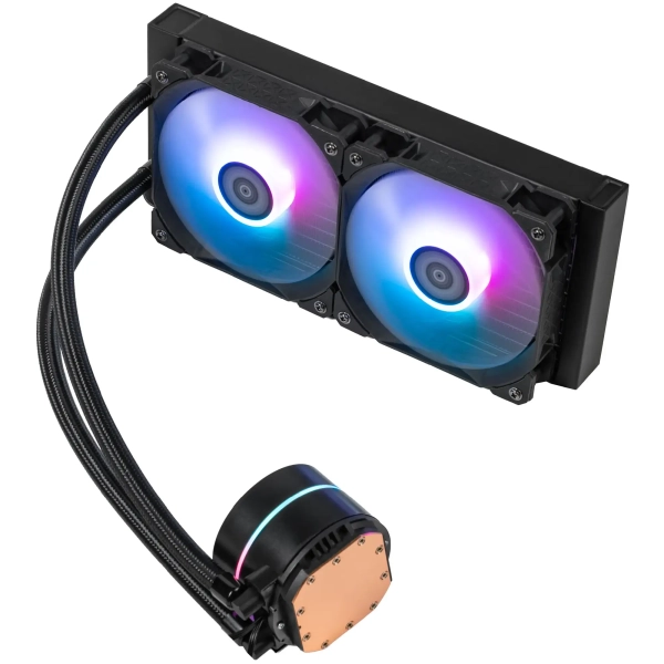 Купити Система рідинного охолодження QUBE ZT-240 Black - фото 2