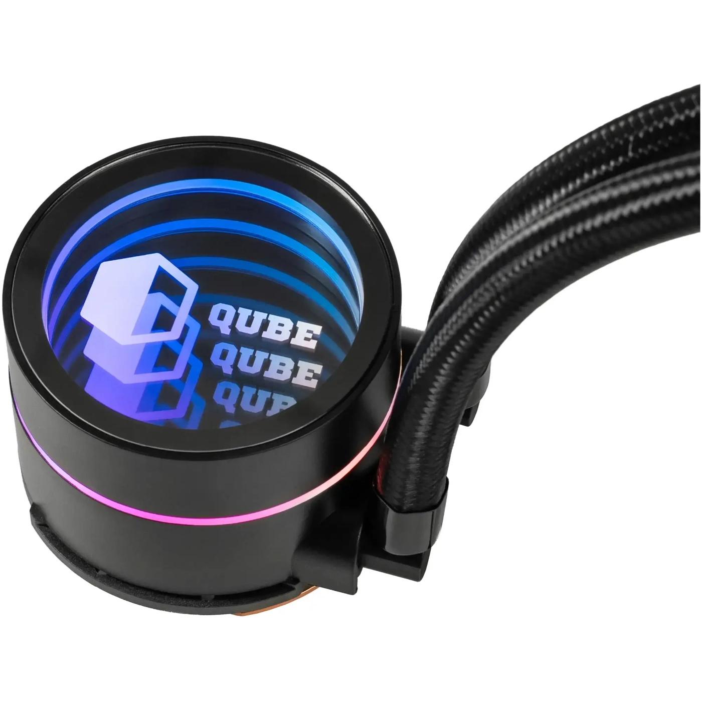 Купити Система рідинного охолодження QUBE ZT-240 Black - фото 4