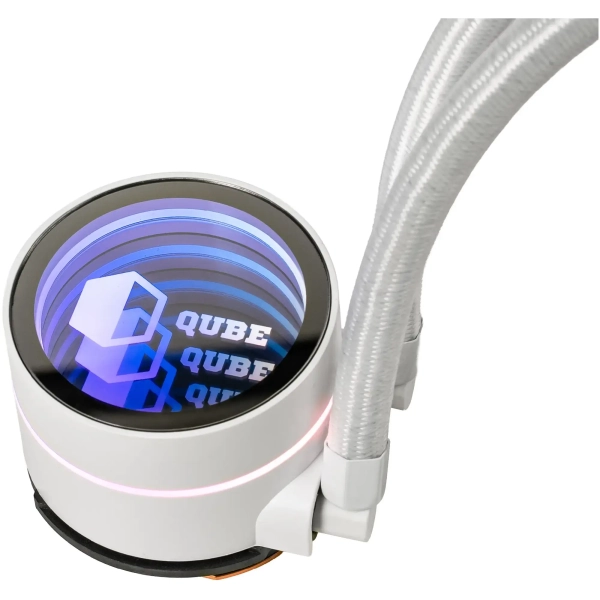 Купити Система рідинного охолодження QUBE ZT-240 White - фото 4
