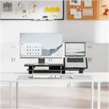 Купити Підставка для монітора Officepro MR260B Wood Black - фото 7