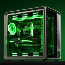 Купити Комп'ютер ARTLINE Jonsbo B400 Green Pulse - фото 1