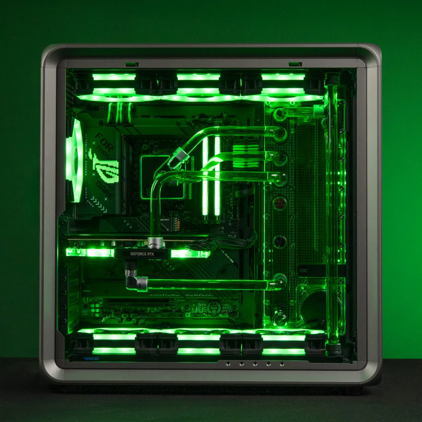 Купити Комп'ютер ARTLINE Jonsbo B400 Green Pulse - фото 2