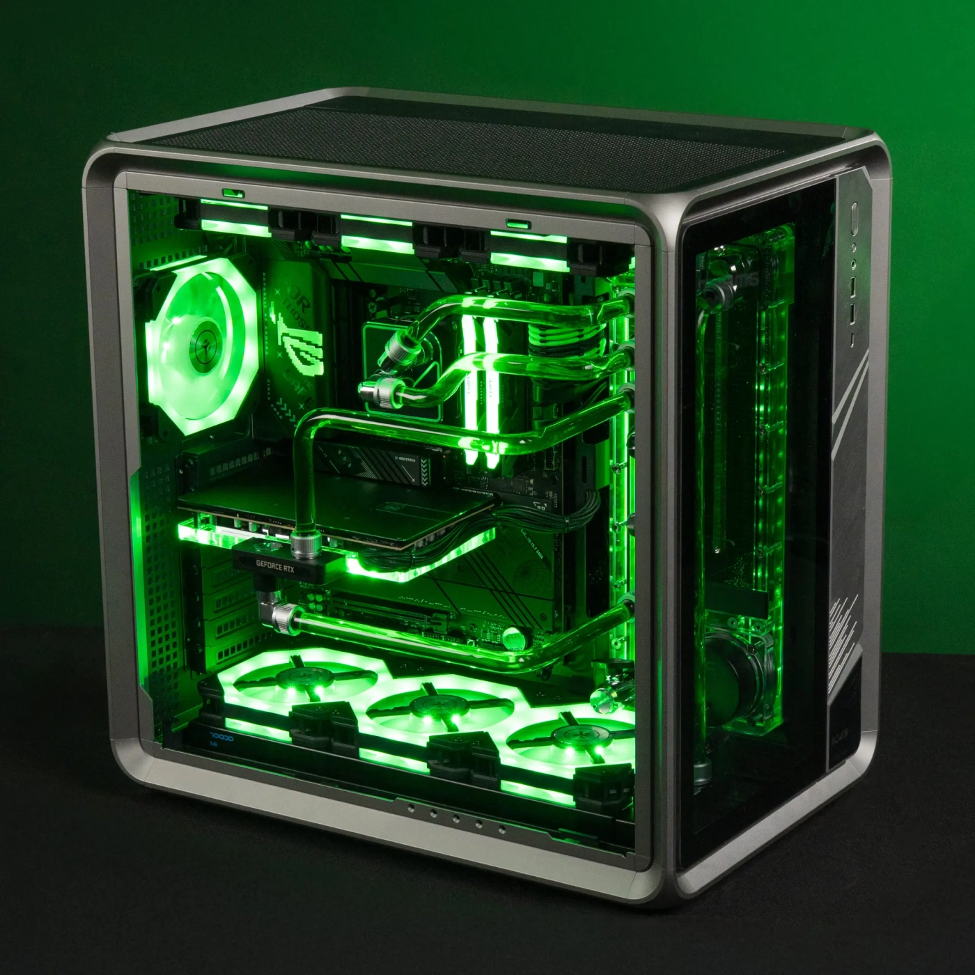 Купити Комп'ютер ARTLINE Jonsbo B400 Green Pulse - фото 3