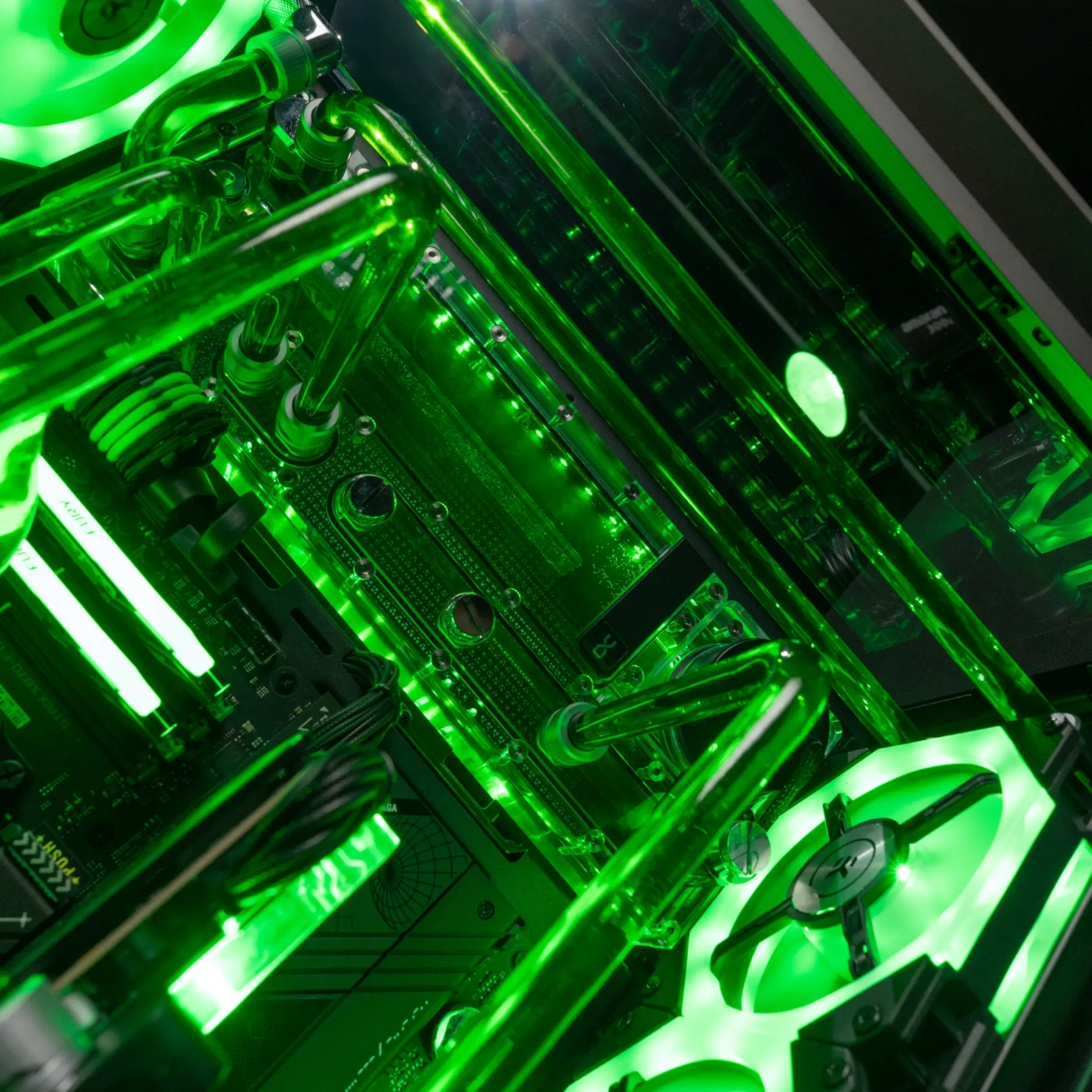 Купити Комп'ютер ARTLINE Jonsbo B400 Green Pulse - фото 9