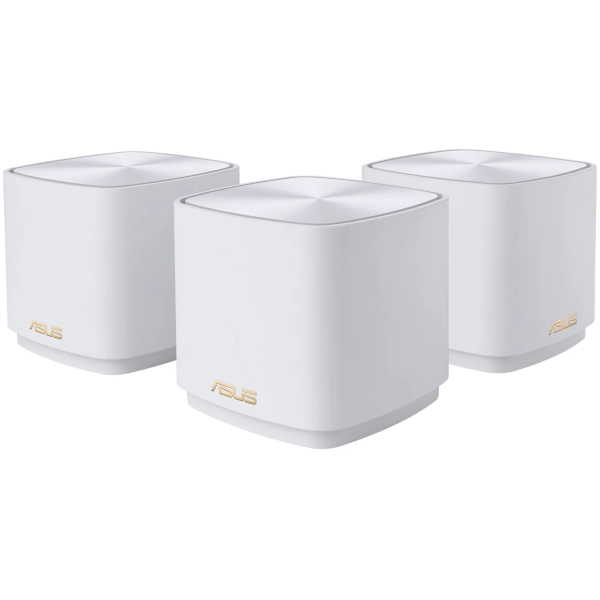 Купити Маршрутизатор Asus ZenWiFi XD5 White (90IG0750-MO3B20) 3-pack - фото 1