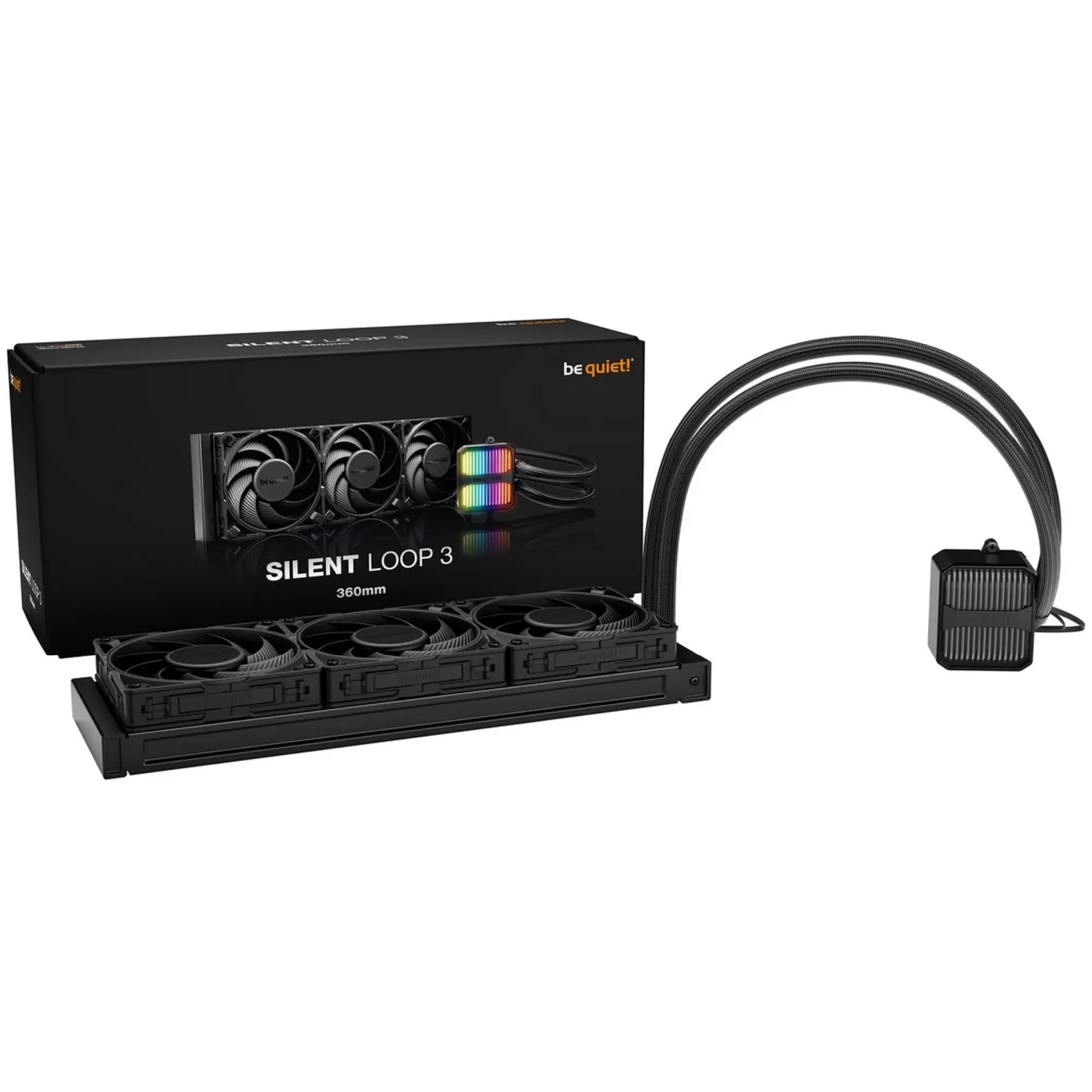 Купить Система водяного охлаждения be quiet! SILENT LOOP 3 360mm (BW025) - фото 2